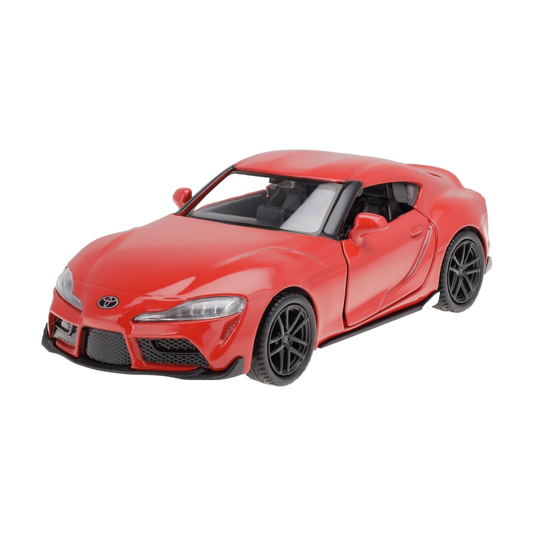 1:36 RMZ Toyota Supra modell piros – kép 2