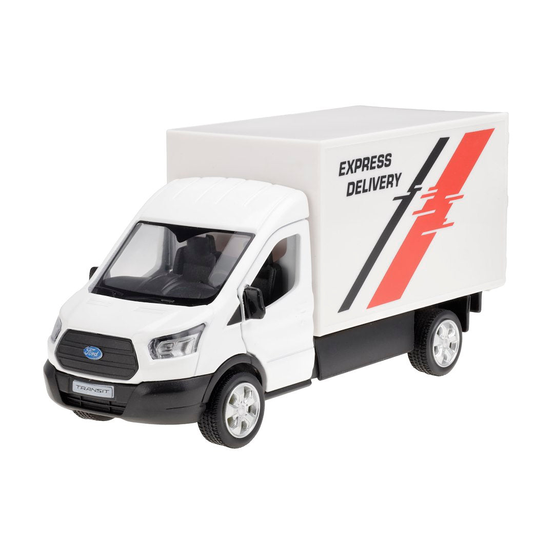1:43 RMZ modell Ford Transit Chassis Cab 2018 fehér – kép 2