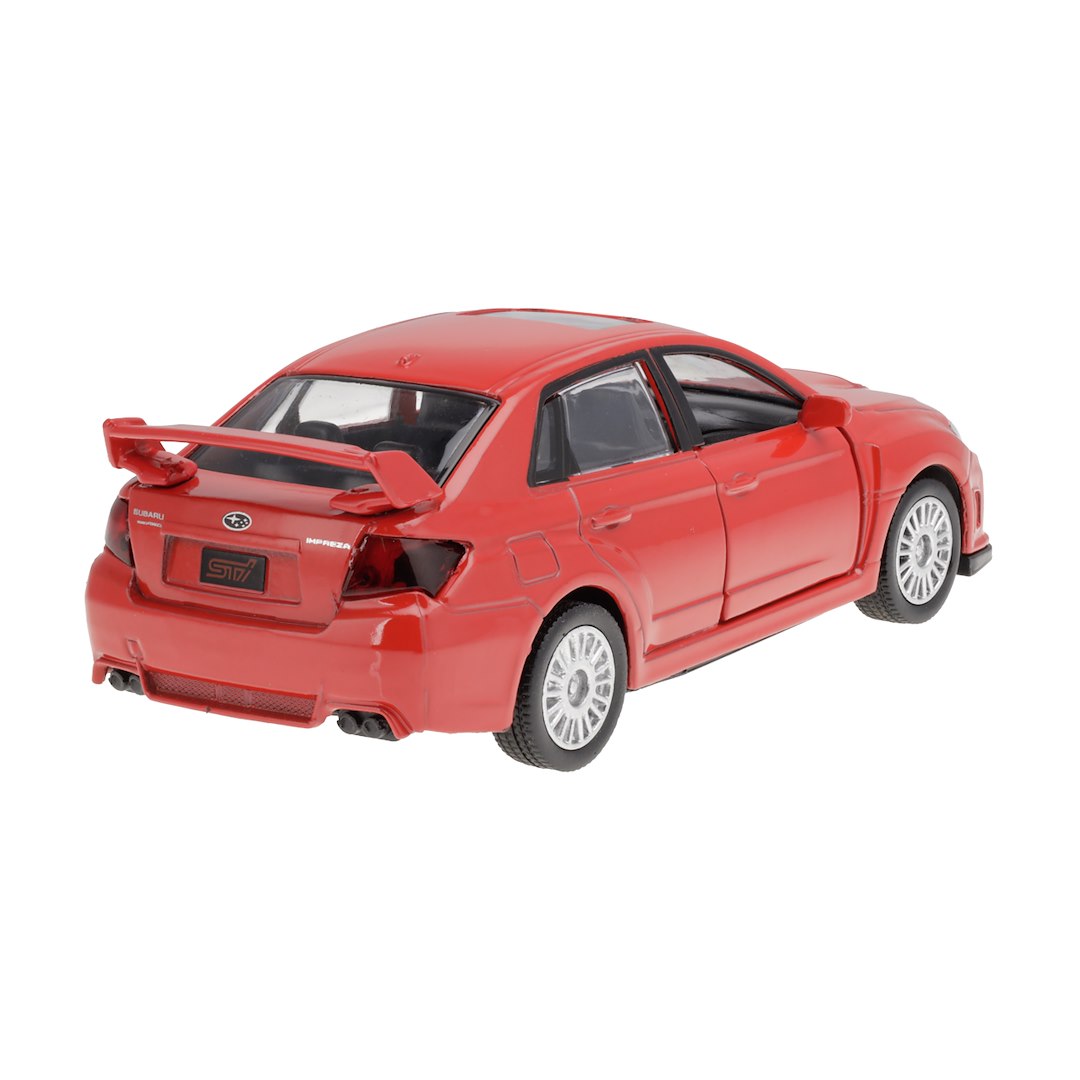 1:36 RMZ Subaru WRX STI 2010 piros modell – kép 3