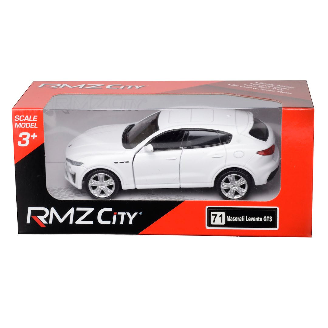 1:32 RMZ Maserati Levante GTS 2019 modell fehér – kép 4