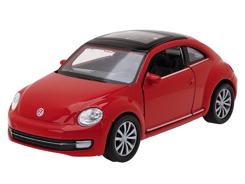 1:32 es modell Volkswagen The Beetle piros – kép 2