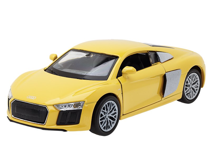 1:32 es modell 2016 Audi R8 Coupe V10 Sárga – kép 2