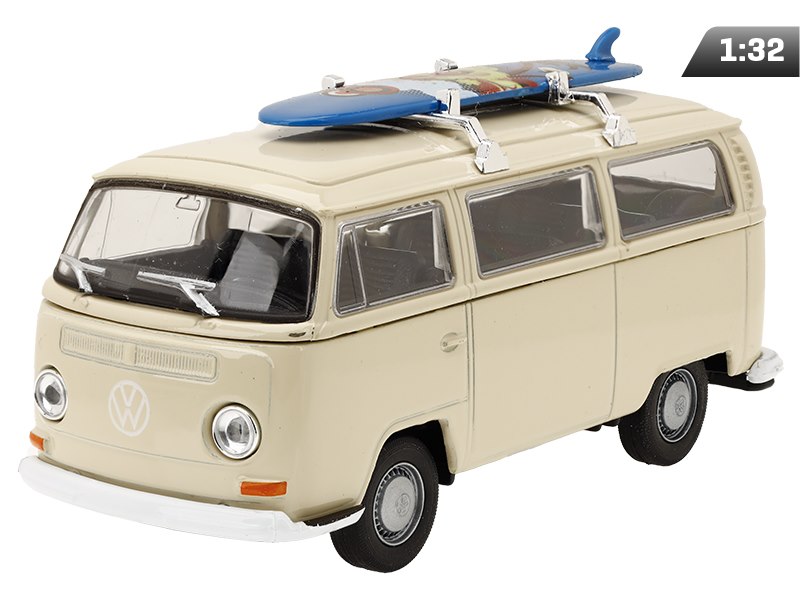 1:32-es modell, 1972 Volkswagen Bus T2, krémszínű