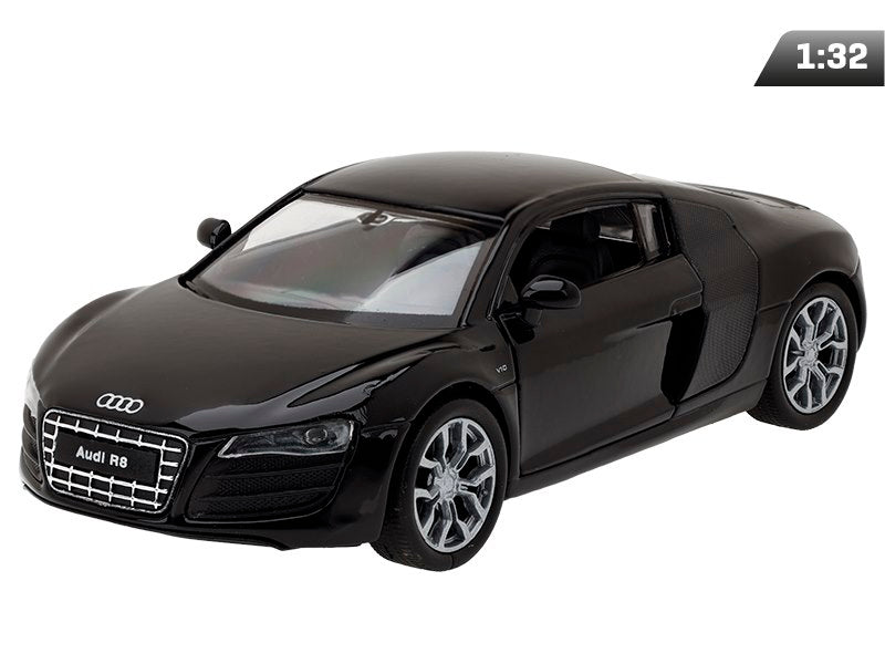 1:34-es modell, 2009 Audi R8 Coupe V10, fekete