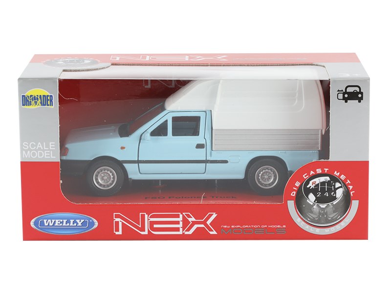 1:34 es modell FSO Polonez teherautó kék – kép 4