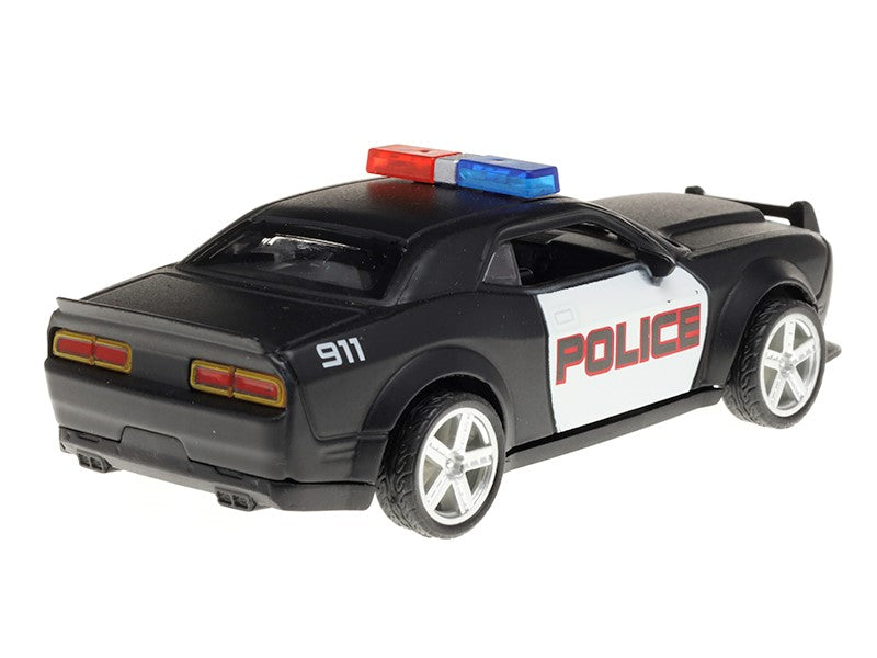 Modell Dodge Challenger Police fekete A02400PCZ – kép 3