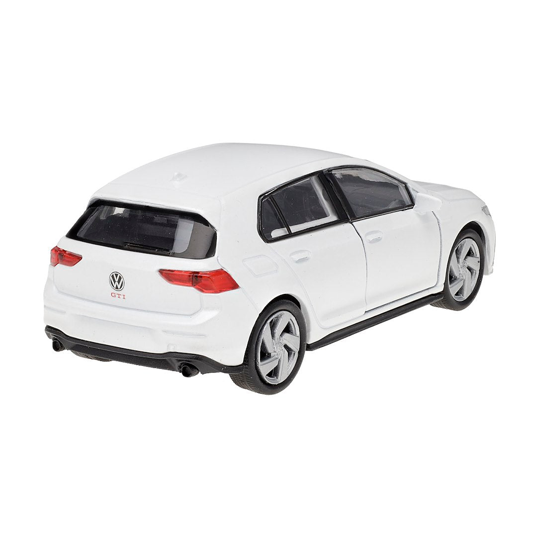 1:34 es modell VW Golf 8 GTI fehér – kép 3