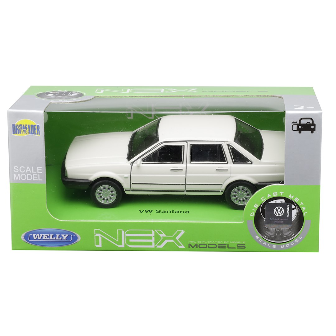 1:34 es modell VW Santana fehér – kép 4