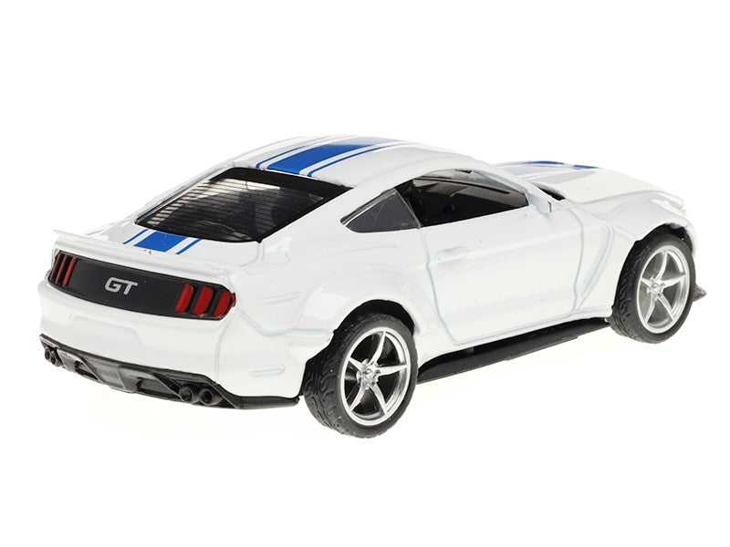 Modell Dodge Challenger CRASH CAR fehér A02400B – kép 3