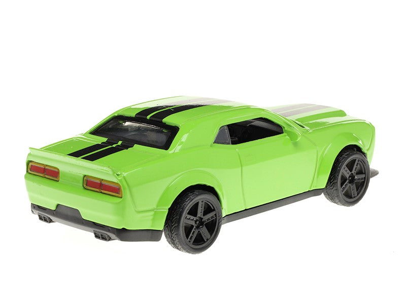 Modell Dodge Challenger CRASH CAR aquamarin A02400SL – kép 3