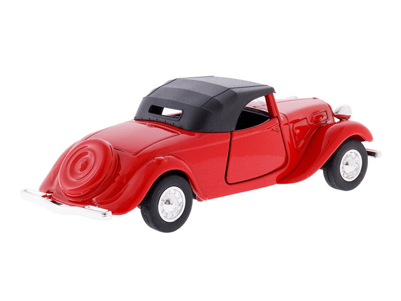 1:34 es modell 1939 CITROËN 11B Traction Avant Cabrio piros A008751C1TC – kép 3