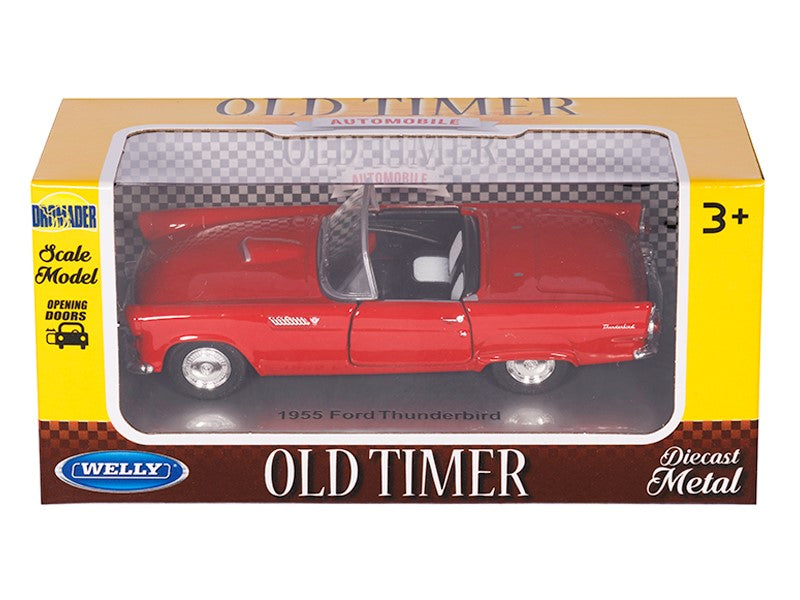 1:34 es modell FORD Thunderbird 1955 piros A00875FTC – kép 4