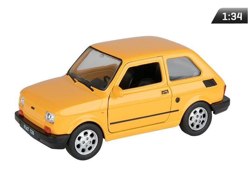 1:34-es modell, PRL FIAT 126p, narancssárga (A884F126P)