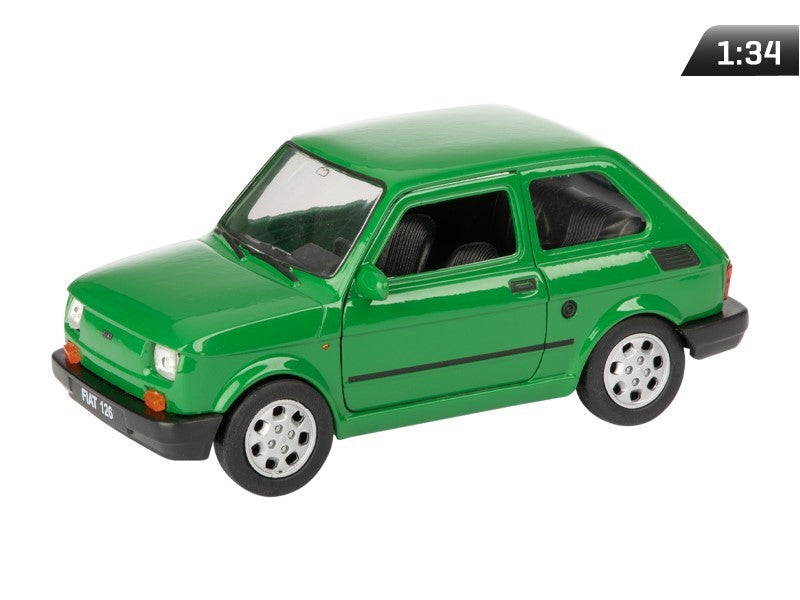 1:34-es modell, PRL FIAT 126p, zöld (A884F126Z)
