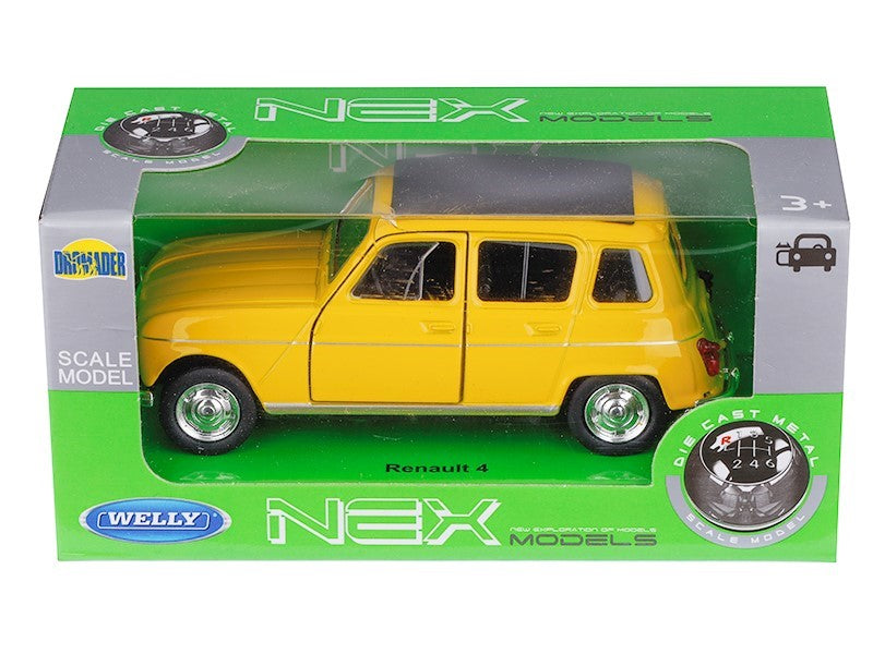 1:34 es modell Renault 4 narancssárga A880REN4P – kép 3