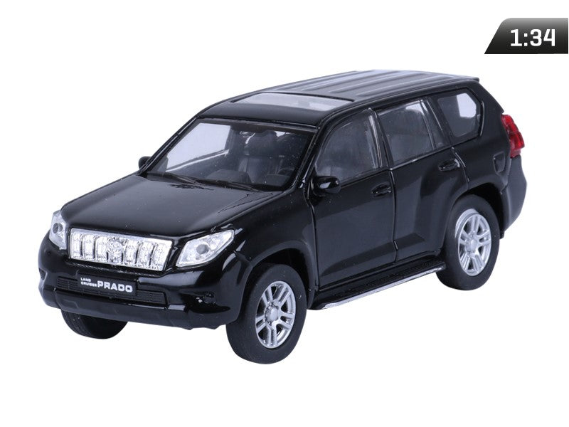 1:34-es modell, TOYOTA Land Cruiser Prado, fekete (A880TLCPC)
