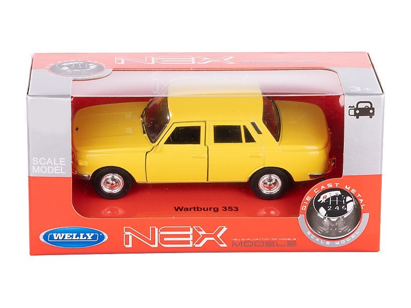 1:34 es modell WARTBURG 353 sárga A884W353Y – kép 3