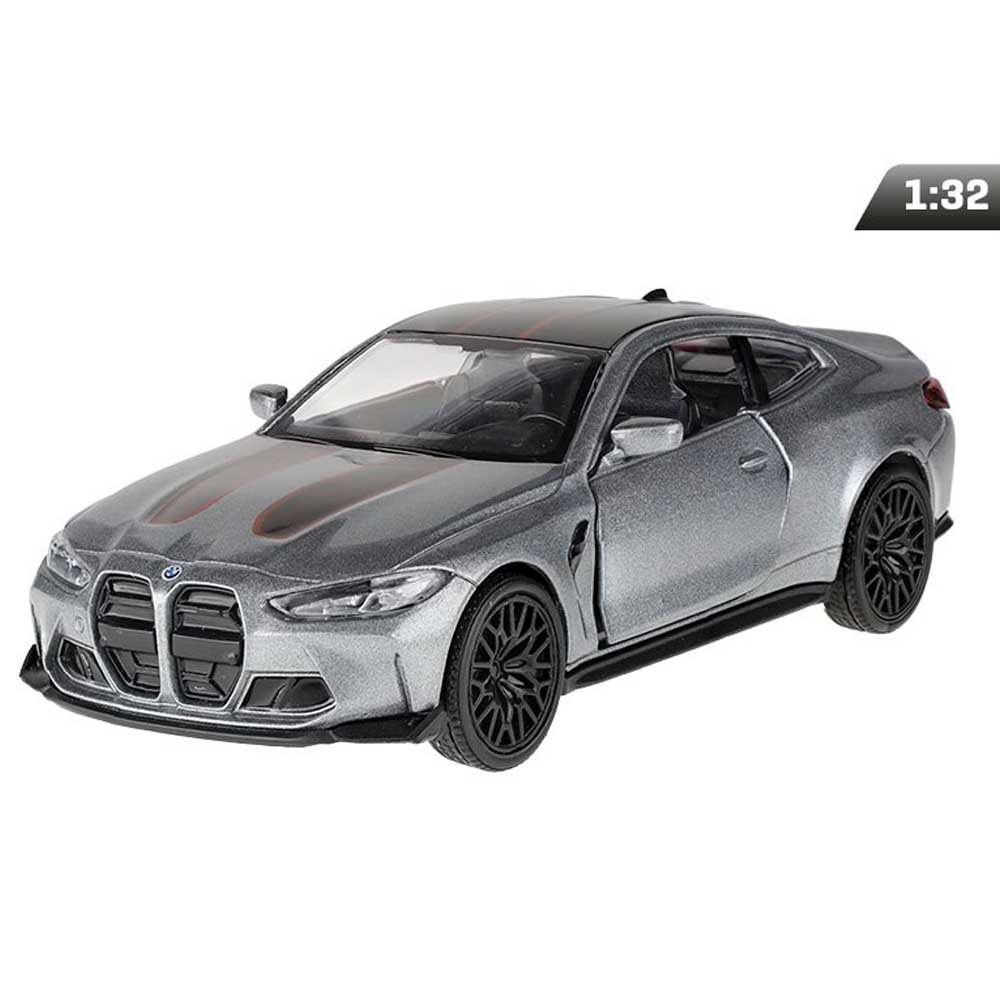 BMW M4 CSL modellautó 1:32 – RMZ, szürke