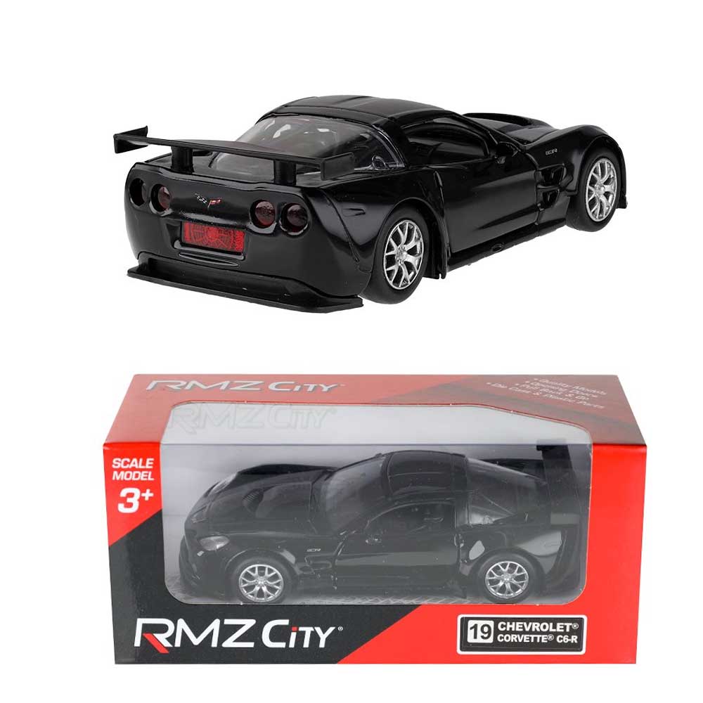Chevrolet Corvette C6.R modellautó 1:32 – RMZ, fekete