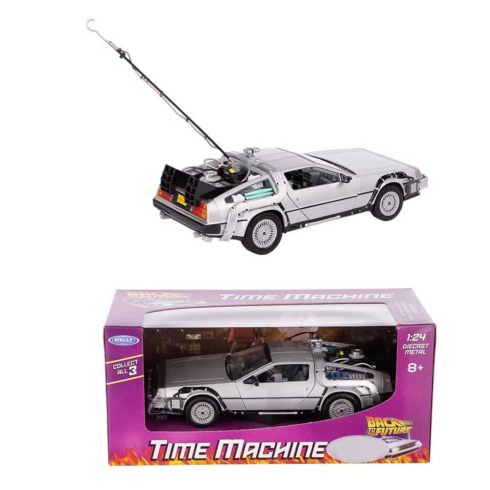 Autó modell – Back to the Future I (1:24, DeLorean)