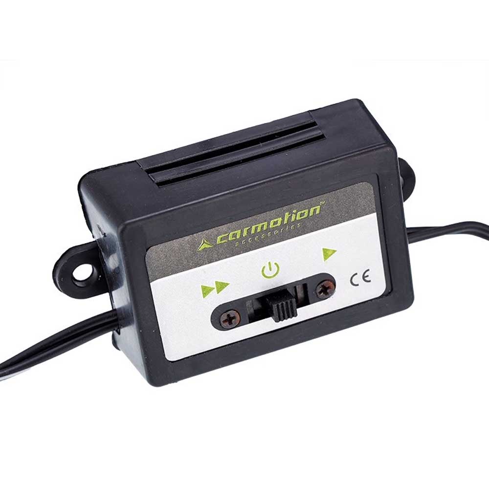 12V/21W  teljesítményű, 20 cm átmérőjű autós ventilátor kapcsolója