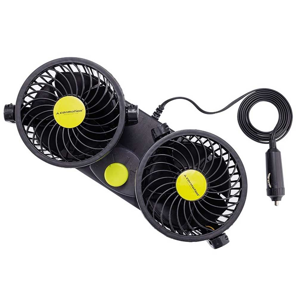 12V/8W teljesítményű, 2x10 cm átmérővel rendelkező autós ventilátor