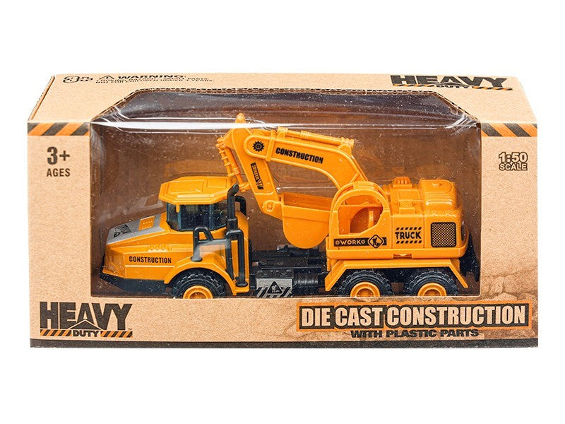 Modell 1:50 Építőipari jármű   kotrógép – kép 3