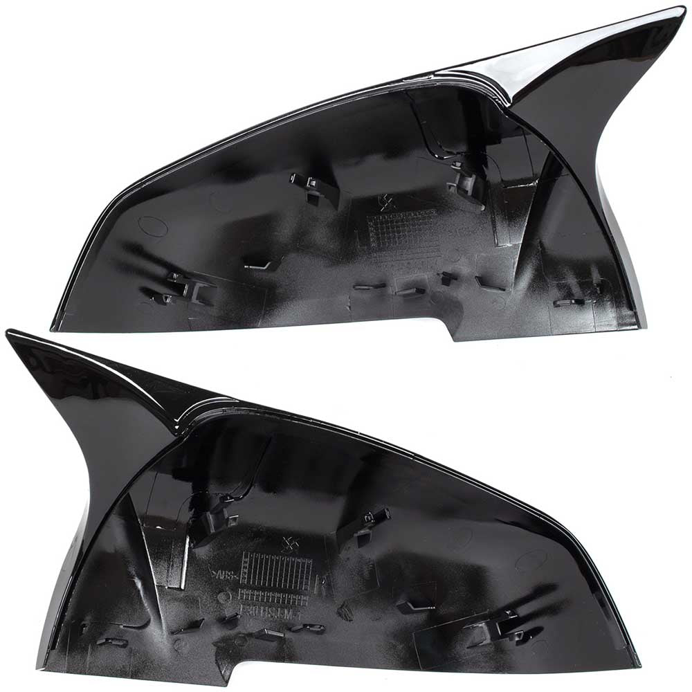 BMW 2 F22 F23 tükörburkolat szett (fényes fekete) 2014-