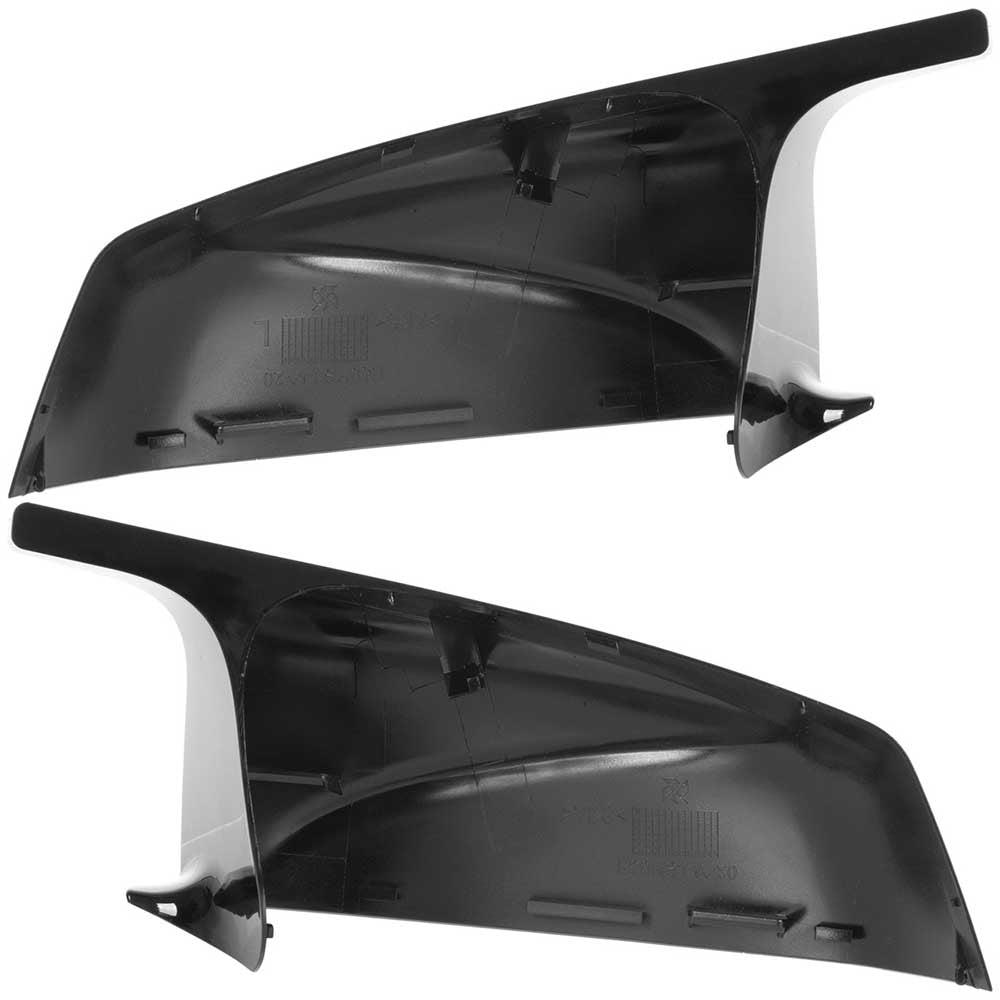 BMW 5 E60 E61 tükörburkolat szett (fényes fekete) 2003-2008
