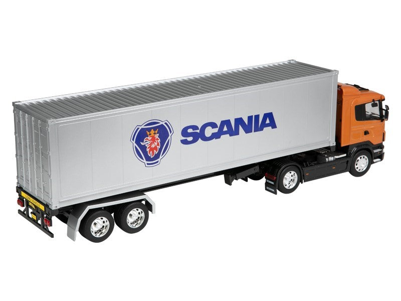1:32 es modell SCANIA R470 narancssárga ezüst színű – kép 2
