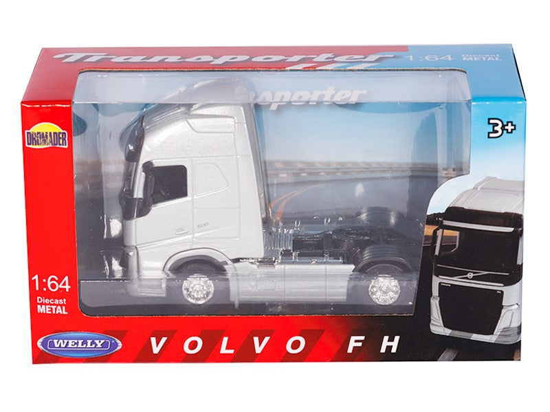1:64 es modell VOLVO FH traktor ezüst C00802VFCS – kép 4