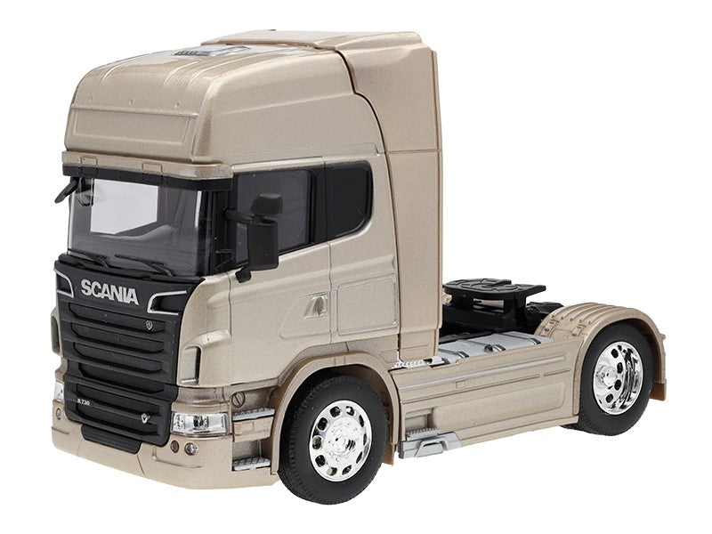 1:32 es modell SCANIA V8 R730 aranyszínű traktor – kép 2