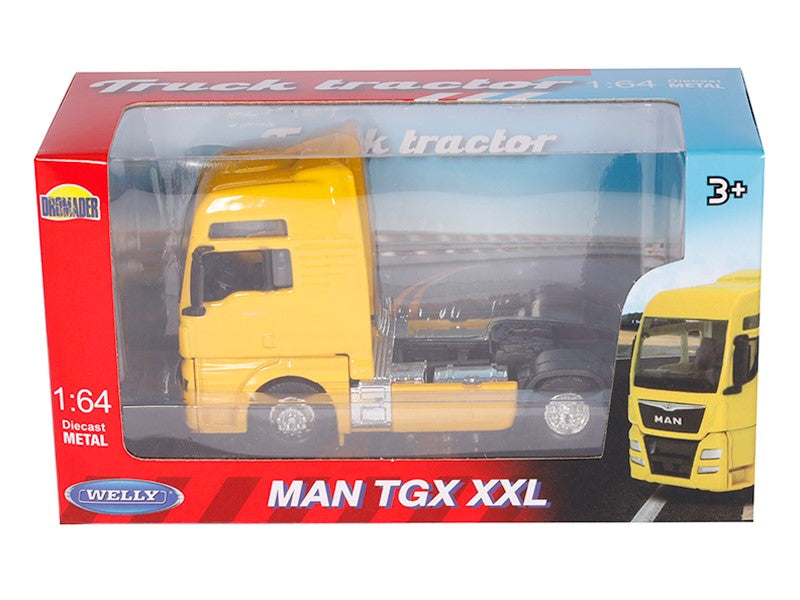 1:64 es modell MAN TGX XXL traktor sárga C00800MTCZ – kép 4
