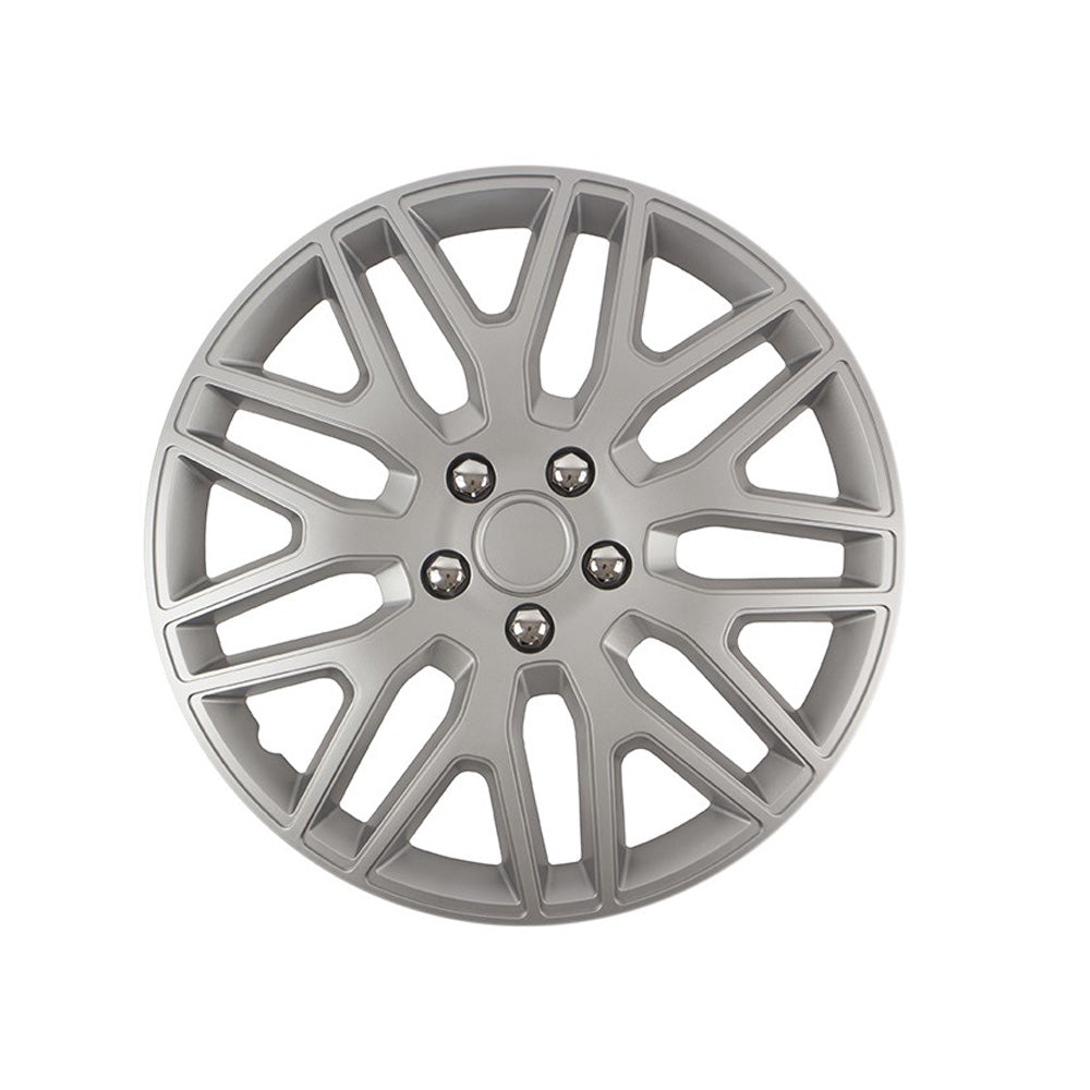 Set ukrasnih pokrova za kotače Dakar NC 13" - srebrni
