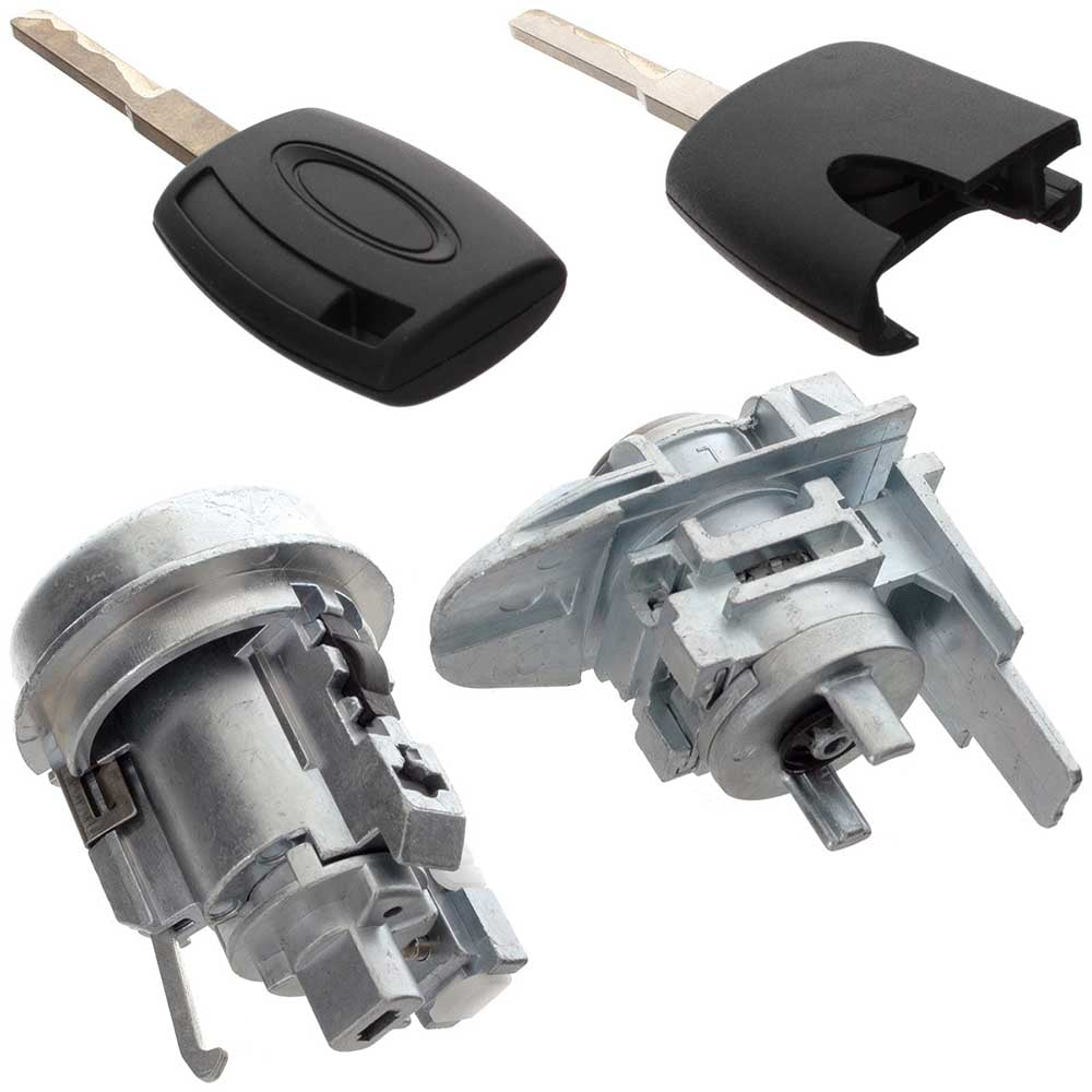 Ford Fiesta VI MK7 ajtózár és gyújtáskapcsoló betét szett 2008-2013