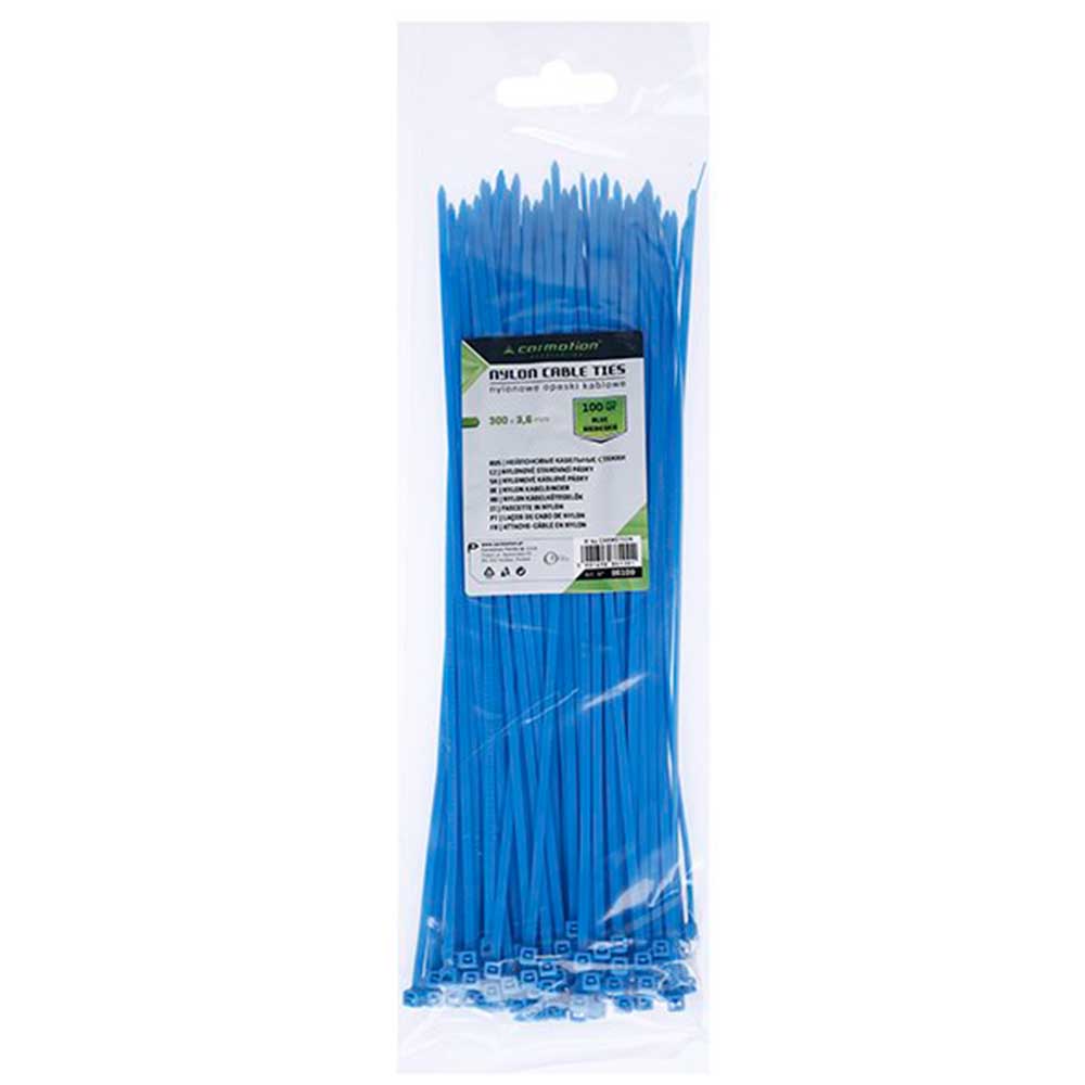 Nylon gyorskötöző több színben 300x3.6 mm (100 db)