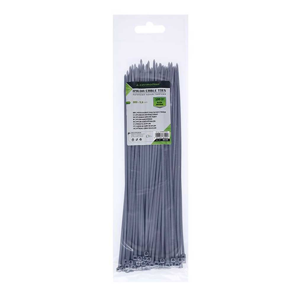 Nylon gyorskötöző több színben 300x3.6 mm (100 db)
