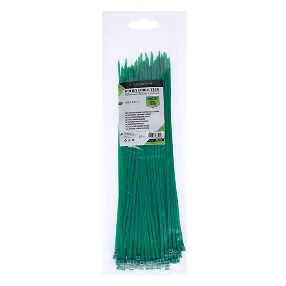Nylon gyorskötöző több színben 300x3.6 mm (100 db)
