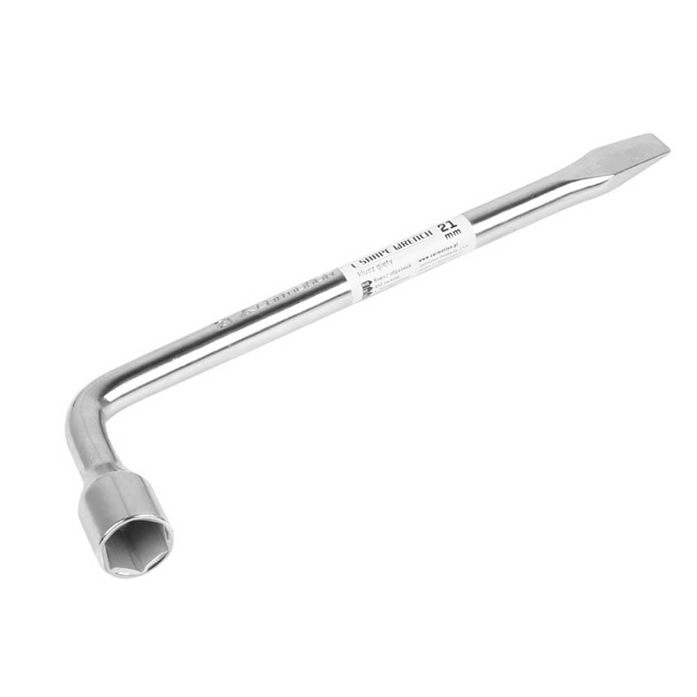 Kerékkulcs 21 mm, hajlított, 15,5×350 mm
