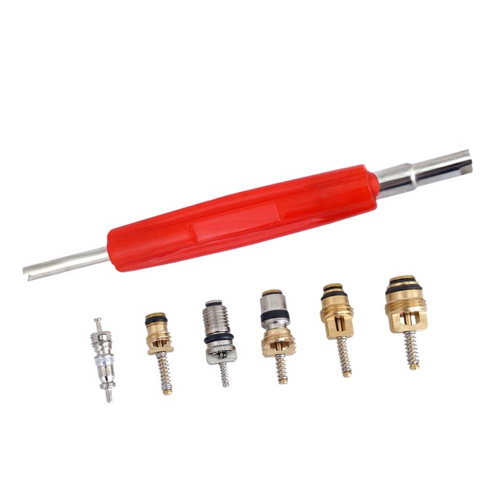 Klímaszelep készlet kulccsal (41 db-os)