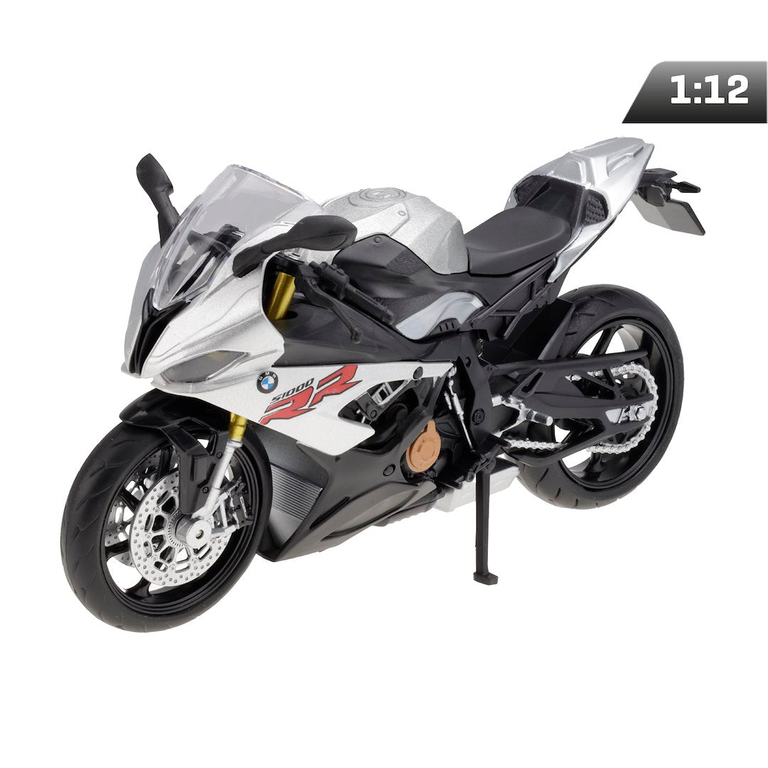 1:12 RMZ HOBBY modell BMW S1000RR 2020 (Regular), srebrny