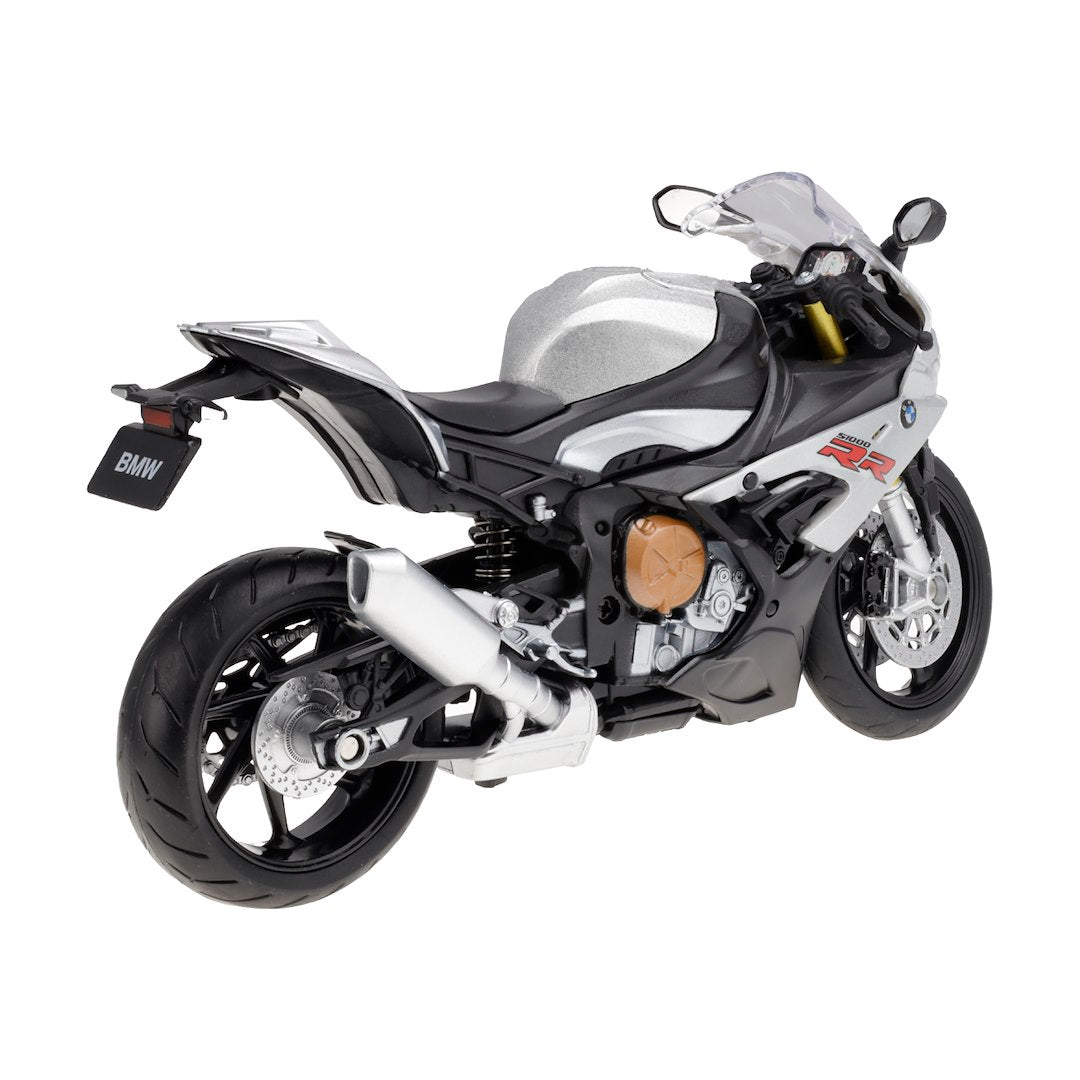 1:12 RMZ HOBBY modell BMW S1000RR 2020 Regular srebrny – kép 3