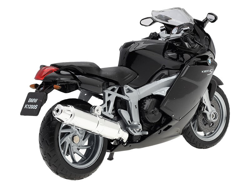 1:18 as modell BMW K1200S fekete – kép 3