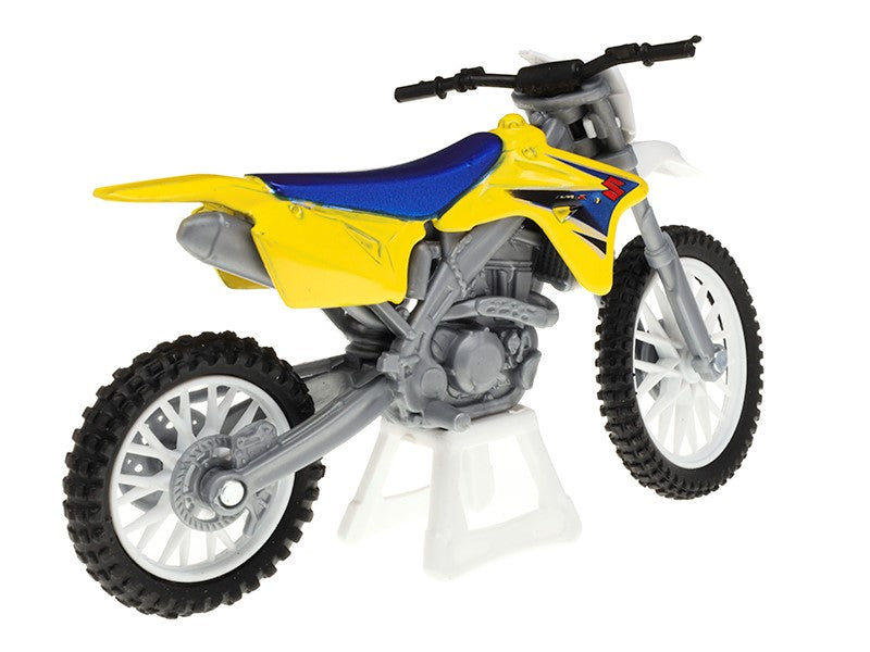 1:18 as modell SUZUKI RM Z450 sárga M05604CZ – kép 3
