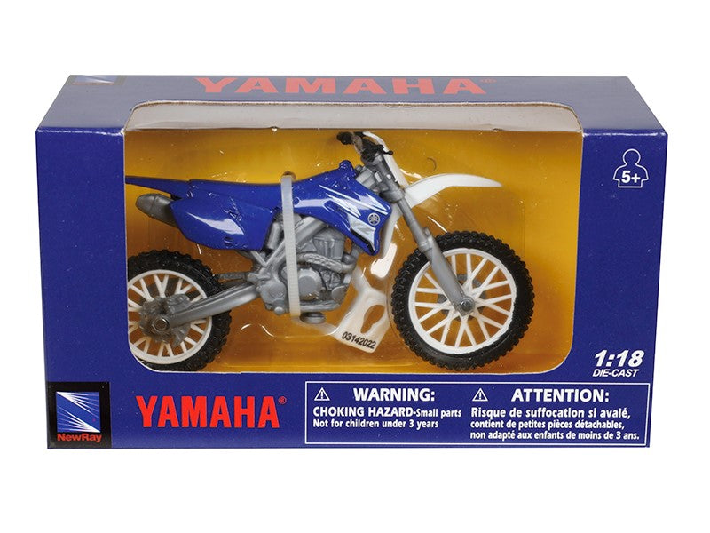 1:18 as modell Yamaha YZ 450F kék M05604FNI – kép 4