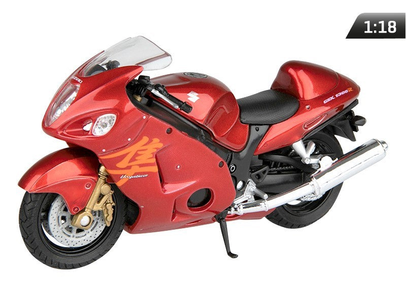 1:18-as modell, Suzuki HAYABUSA, piros (M144SUHAYAC)