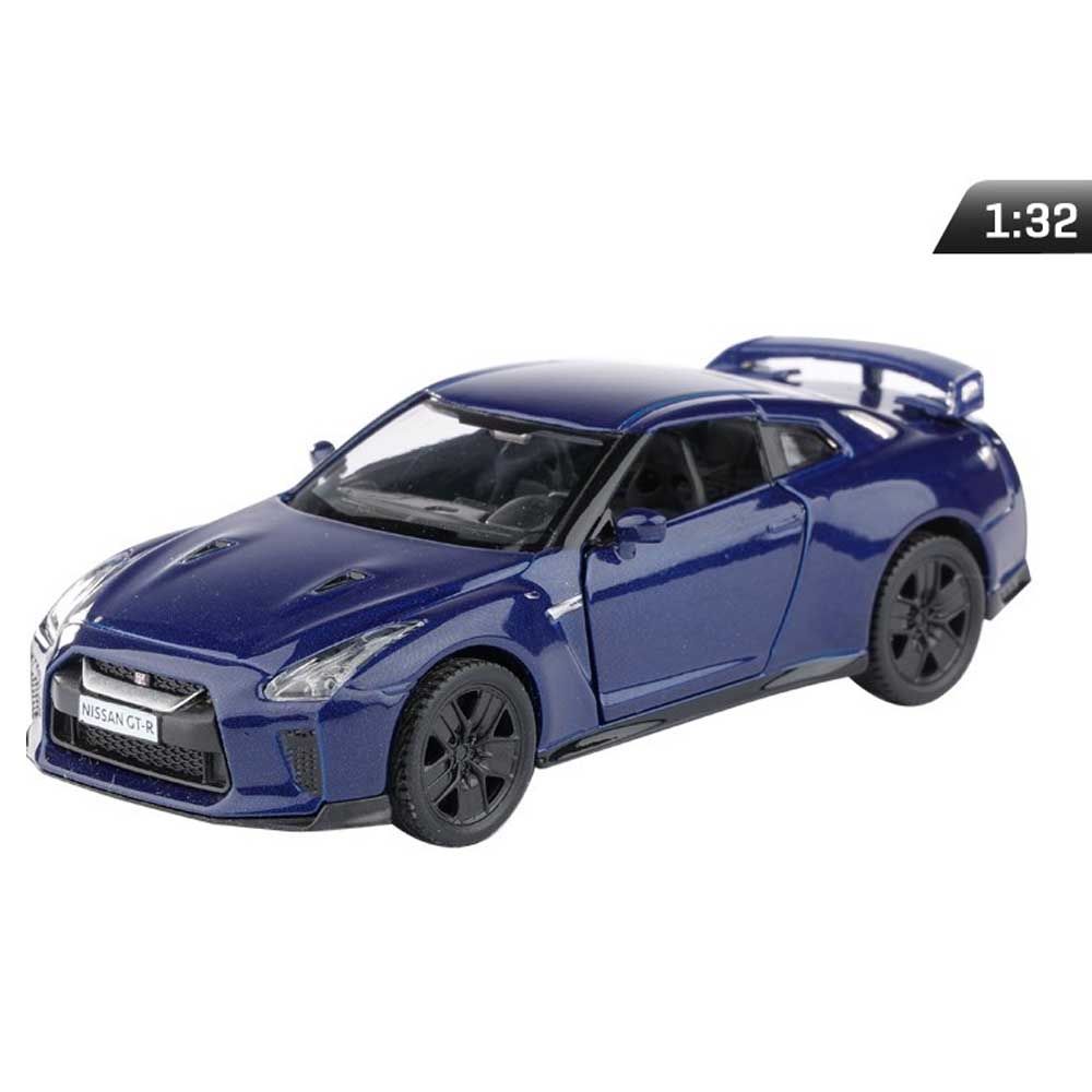 Nissan GT-R R35 modellautó 1:32 – RMZ, sötétkék