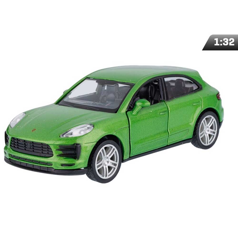 Porsche Macan S modellautó 1:32 – RMZ, zöld