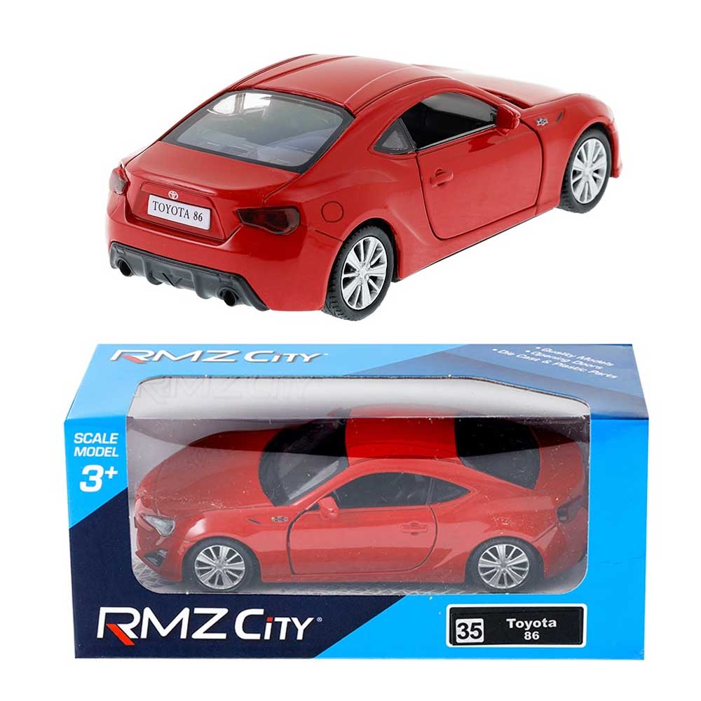Toyota 86 modellautó 1:32 – RMZ, piros