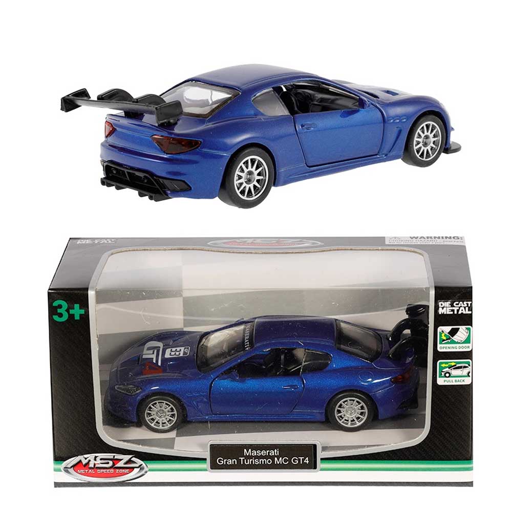 Maserati GranTurismo MC GT4 modellautó 1:43 sötétkék